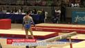 Американская гимнастка упала на голову во время выполнения элемента на соревновании