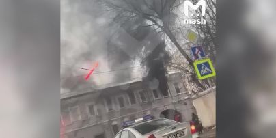 У центрі Москви спалахнула пожежа в будівлі з офісом КПРФ