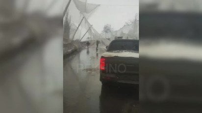 Перші дощі звалили антидронові сітки