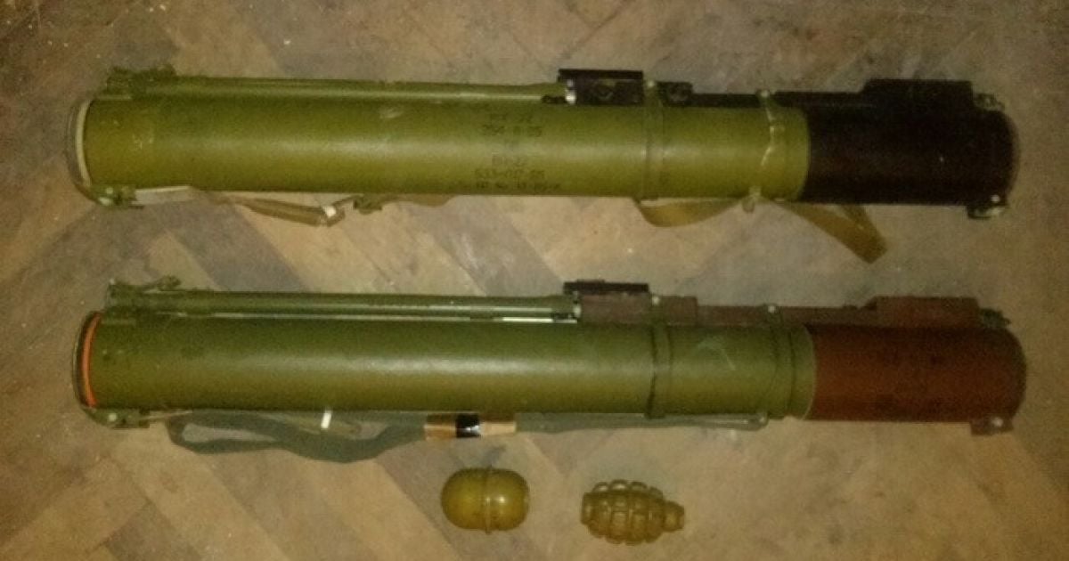СБУ обнаружила схроны с гранатометами и другими средствами поражения возле Мариуполя и на Луганщине