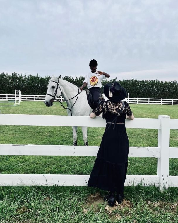 Мадонна з дітьми на фермі / © instagram.com/madonna