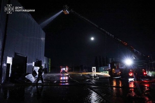 Наслідки атаки на Полтавщину / © Управління ДСНС у Полтавській області