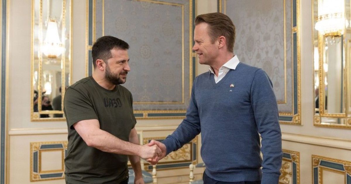 Міністр закордонних справ Данії відвідав Київ: Зеленський розповів, про що говорили