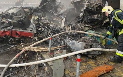 Падение вертолета в Броварах: количество жертв возросло до 16 человек