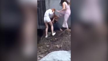 Под Киевом две подруги били третью при младенце