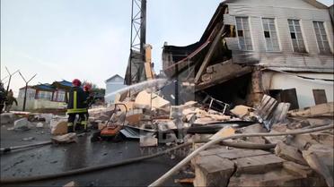 Ракетний удар РФ по Києву: який вигляд мають пошкоджені спортзал і котельня МАУП