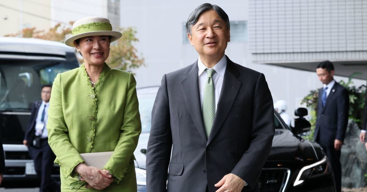 Император Нарухито и императрица Масако