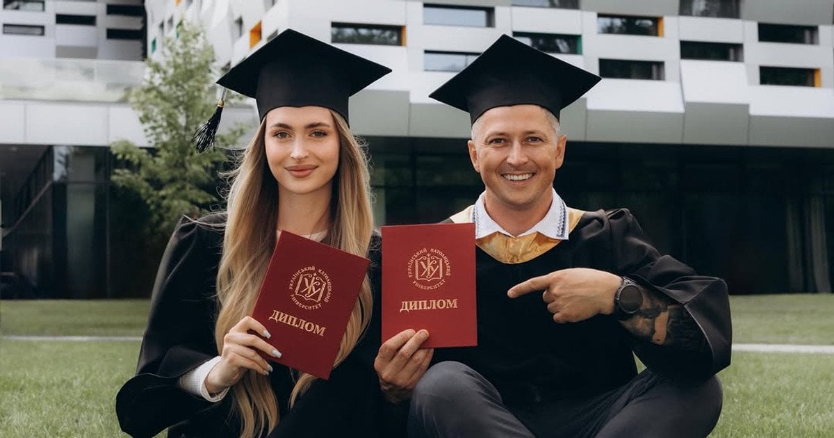 Олександр Педан із донькою