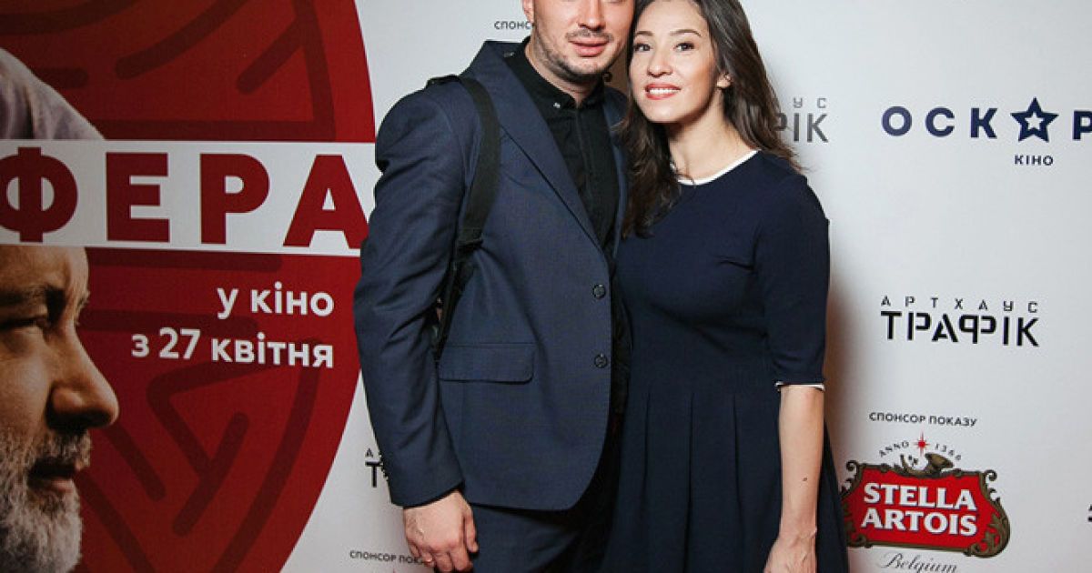 Наталка Карпа з чоловіком Євгеном Тереховим / © Кінотеатр "Оскар"