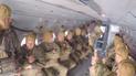 В Сети появилось зрелищное видео прыжков с парашютом житомирских десантников