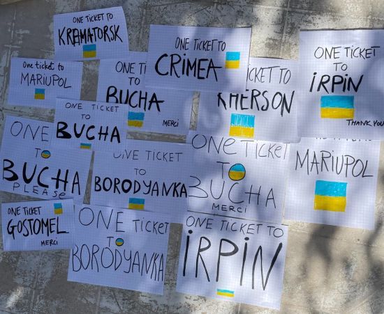 В Каннах на акції в підтримку України затримали активістів: фото