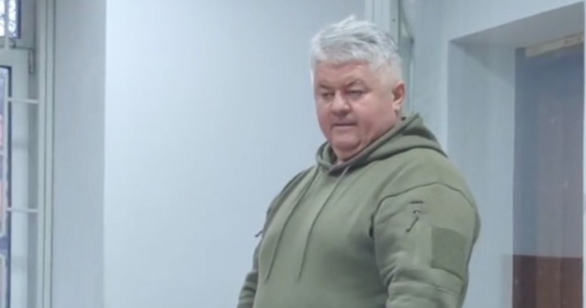 Олег Друзь в зале суда