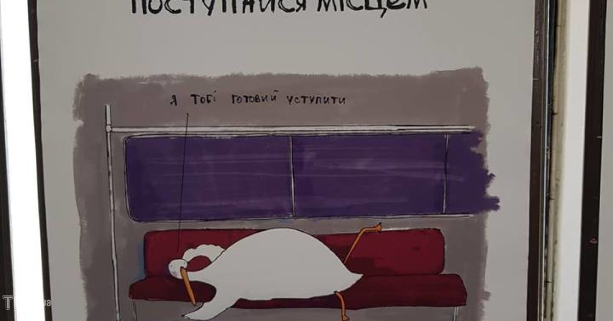 гусь, метро / © Фото Ивана Гребенюка/ТСН