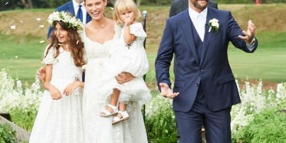 Счастливая невеста: свадебная фотосессия Бьянки Балти для журнала Vogue