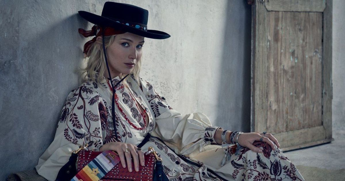 Дженнифер Лоуренс в рекламной кампании Christian Dior Resort 2018
