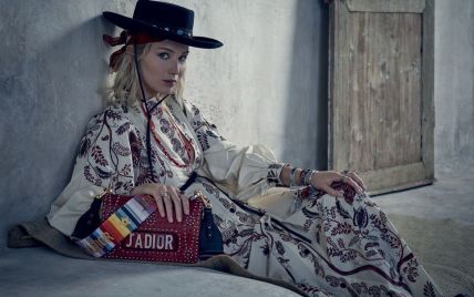 Сексуальная ковбойша: Дженнифер Лоуренс в рекламной кампании коллекции Dior