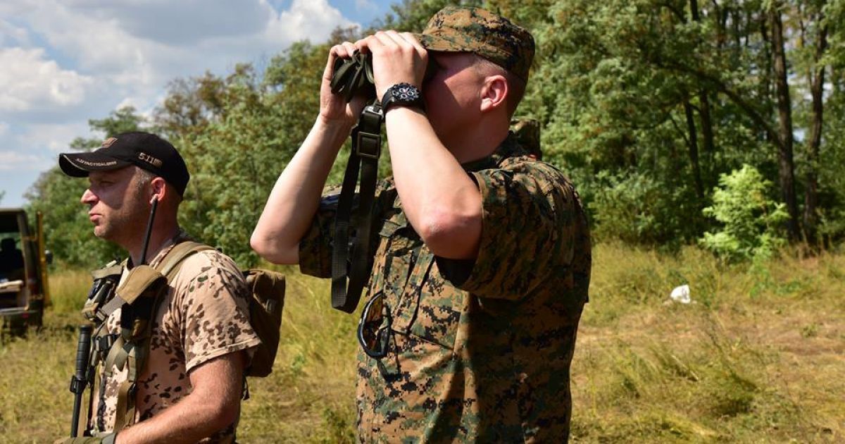 навчання поліцейського спецназу на донеччині_2 / © facebook.com/Вячеслав Аброськин