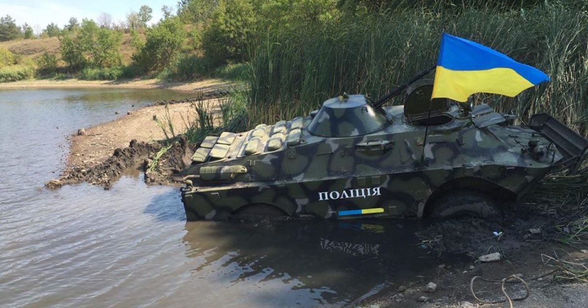 навчання поліцейського спецназу на донеччині_7 / © facebook.com/Вячеслав Аброськин