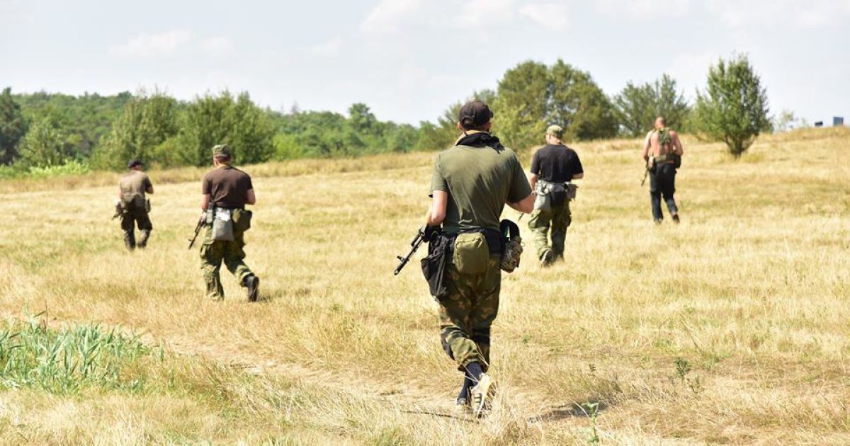 навчання поліцейського спецназу на донеччині_3 / © facebook.com/Вячеслав Аброськин