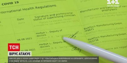 Новости Украины: правительство хочет усилить ответственность за подделку сертификатов вакцинации и ПЦР-тестов