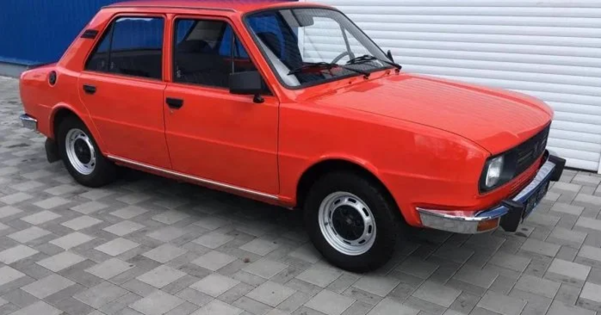 В Чехии продают 37-летнюю Skoda за почти 6 тысяч евро