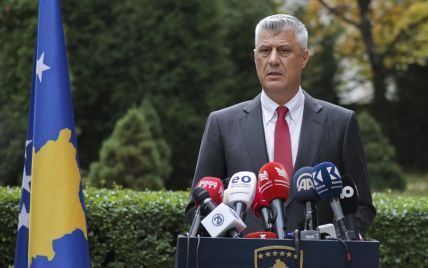 Президент Косова пішов у відставку після звинувачень у військових злочинах