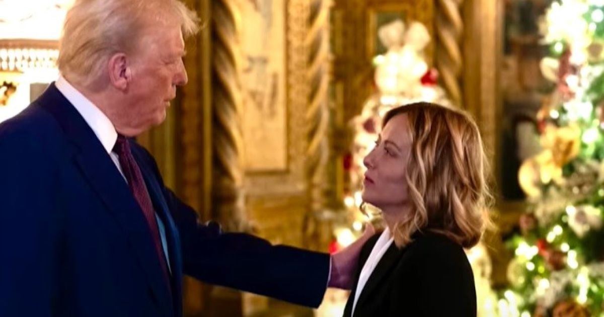 Дональд Трамп та Джорджа Мелоні