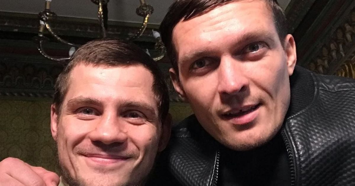 Денис Беринчик и Александр Усик