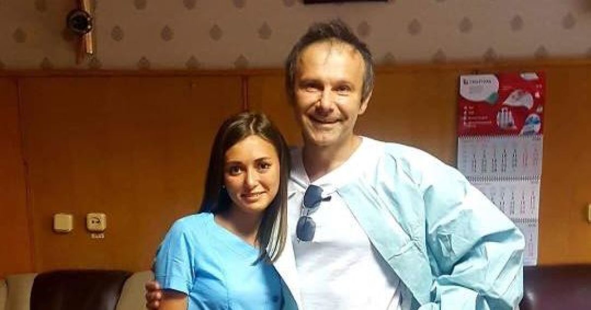 Святослав Вакарчук навідався до дитячої лікарні у Одесі