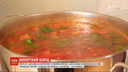Імпортний борщ: звідки Україна закуповує овочі для традиційної страви