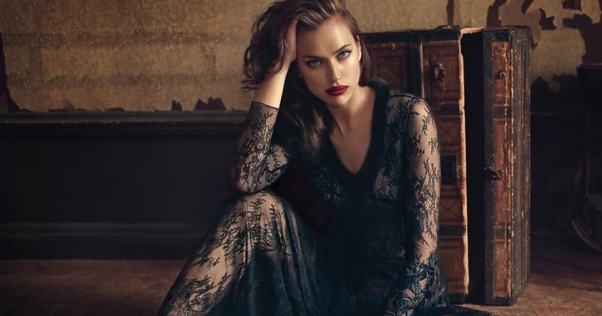 Ирина Шейк в рекламной кампании&nbsp; Blumarine сезона осень-зима 2017-2018