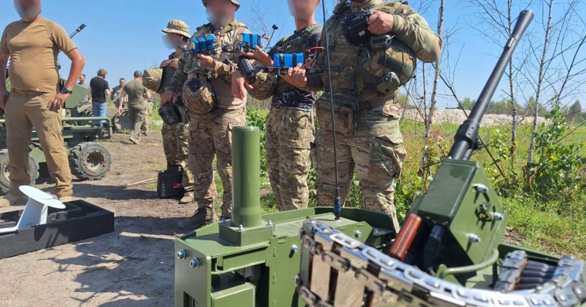 Беспилотные и роботизированные комплексы украинской армии на испытаниях / © Минобороны Украины