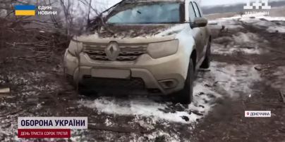 Обстріл авто ТСН! Під Бахмутом ворог накрив вогнем трасу для цивільних