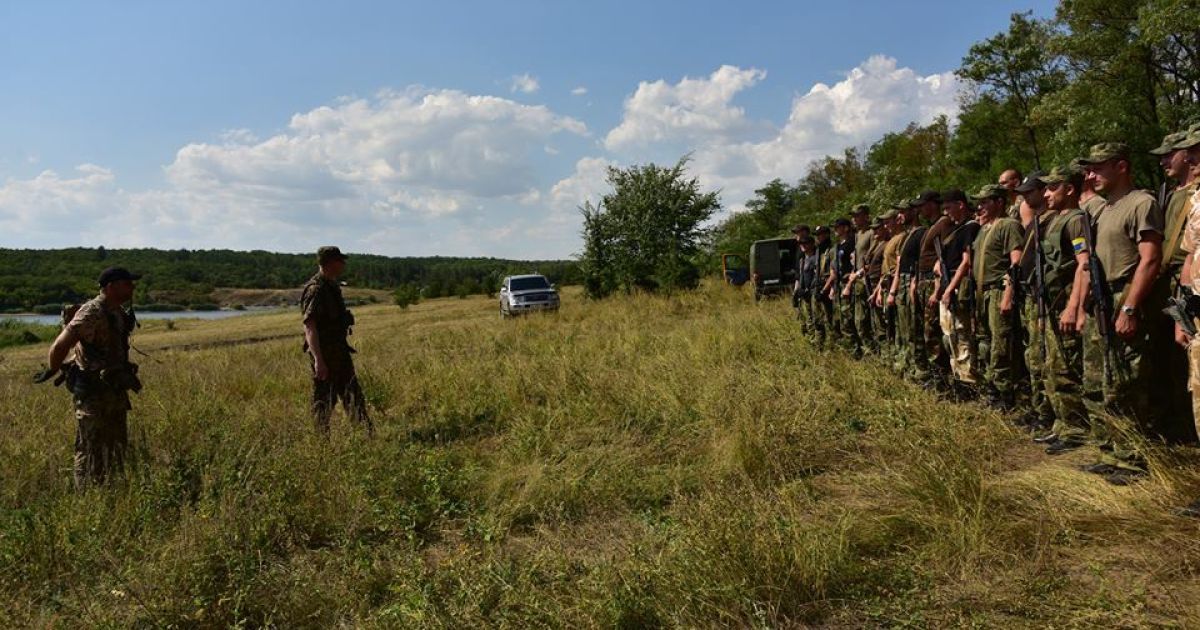 навчання поліцейського спецназу на донеччині_10 / © facebook.com/Вячеслав Аброськин