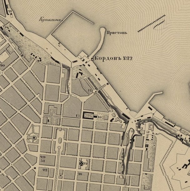 Мапа старої Одеси / © uc.od.ua