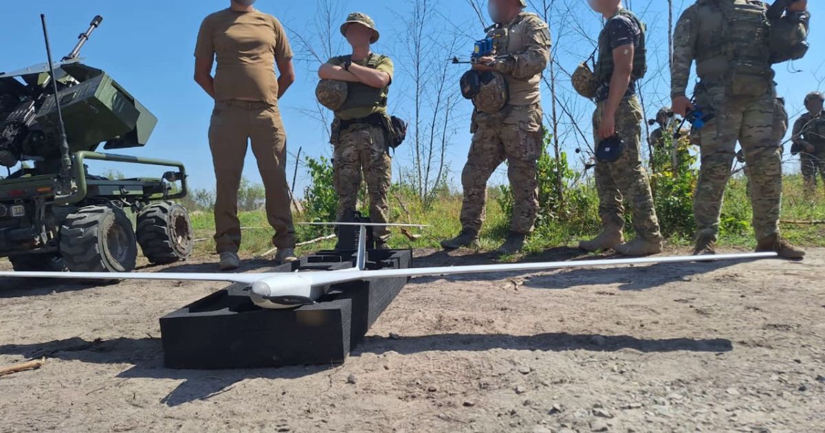 Беспилотные и роботизированные комплексы украинской армии на испытаниях / © Минобороны Украины
