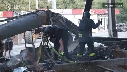 В Константиновке завершили разбор завалов торгового центра