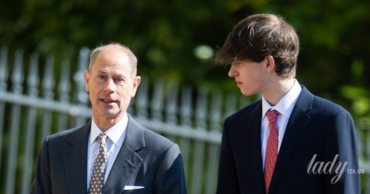 Джеймс Віндзор, граф Вессекський з батьком принцом Едвардом, 2025 рік