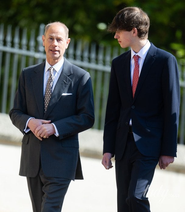 Джеймс Віндзор, граф Вессекський з батьком, 2025 рік / © Getty Images