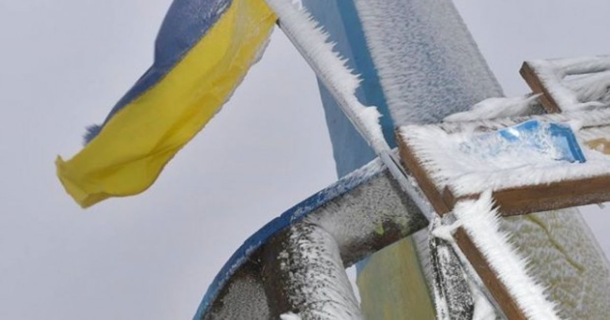 В Украине выпал первый снег