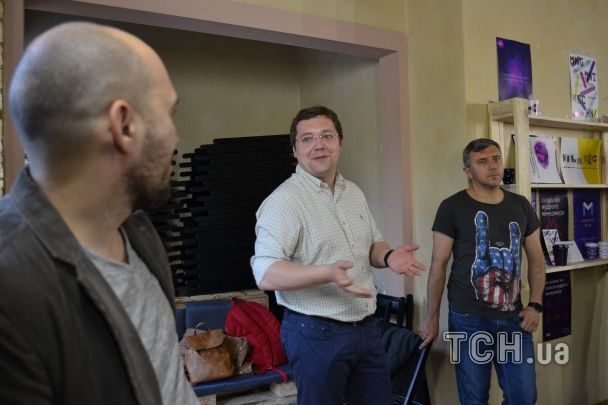 "Агенти змін" и заместитель главы Киевского метрополитена Дмитрий Пеклун / © tsn.ua