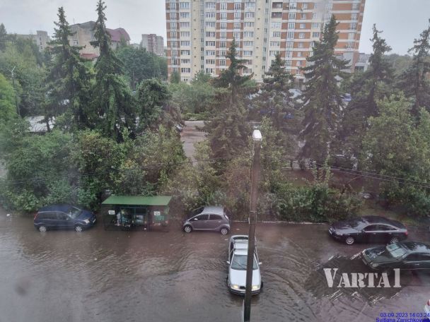 Последствия непогоды во Львове / © "Варта 1"