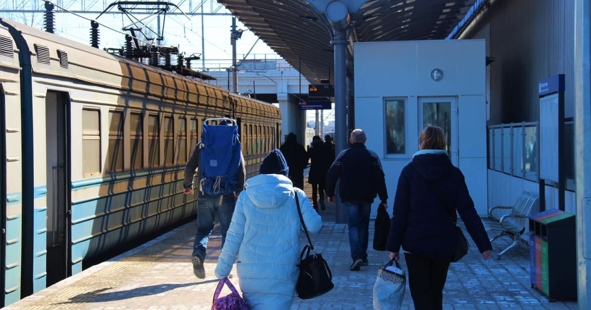 Міська електричка / Фото: facebook.com/Ukrzaliznytsia
