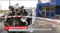 На околиці Києва автівка знесла кілька електроопор, а потім врізалася у поліцейський пост