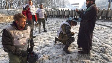 Майдан, Беркут_2 / © Фото: Сергей Лойко