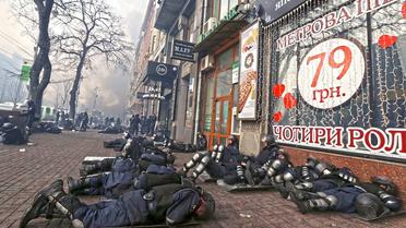 Майдан, Беркут_3 / © Фото: Сергей Лойко