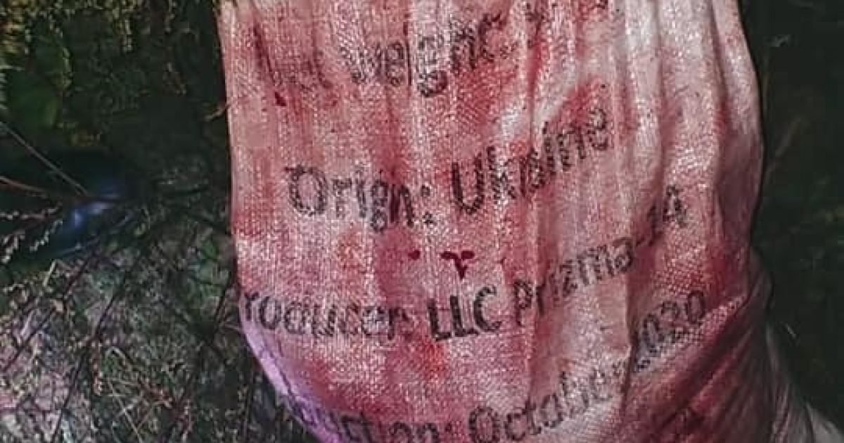 Голова оленя і скривавлені мішки із м’ясом: під Чорнобилем затримали браконьєра з моторошною знахідкою