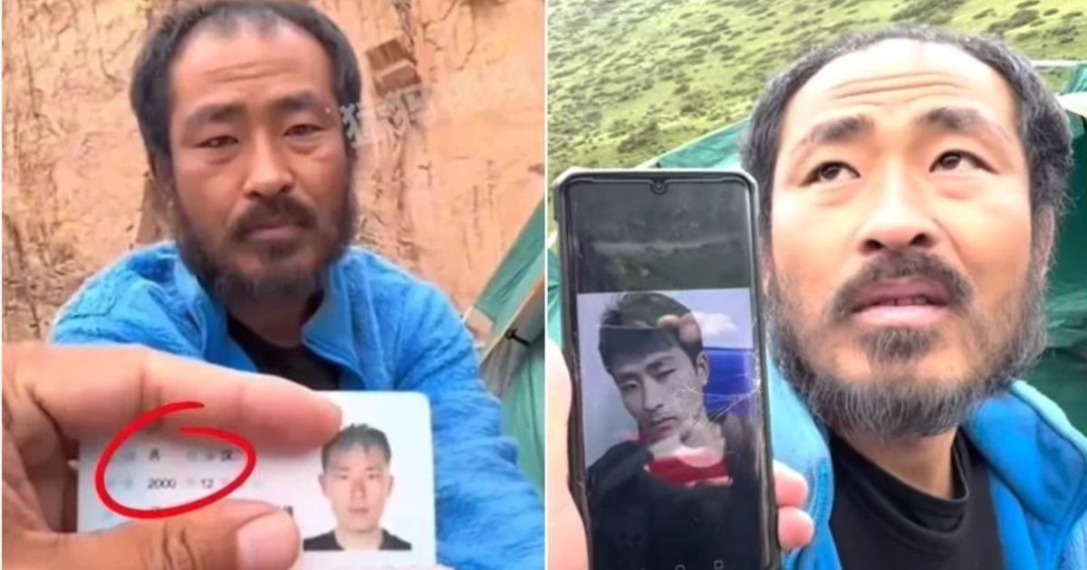 Китаец состарился в горах