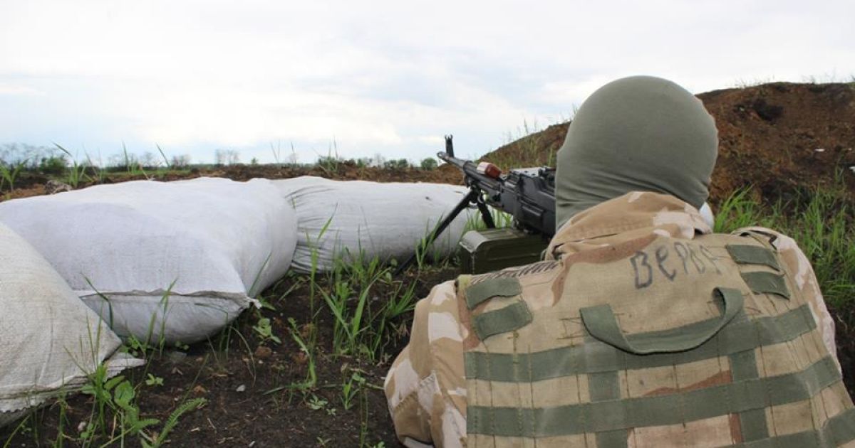 Украинские военные отбили атаки боевиков.