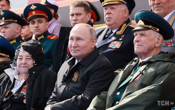 Володимир Путін, парад 9 травня у Москві / © Associated Press